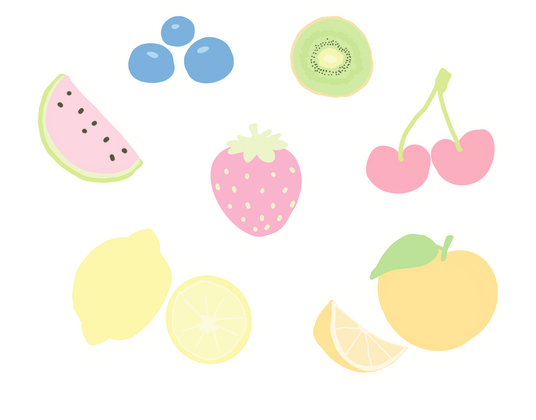 Fruits Sticker Sheet Fruits Sticker Sheet